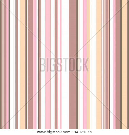 Retro Striped Background In Pink, Brown And Apricots Color