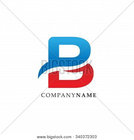 Initial Letter B Lettermark Logo