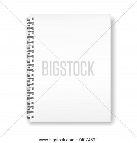 Blank Spiral Notebook