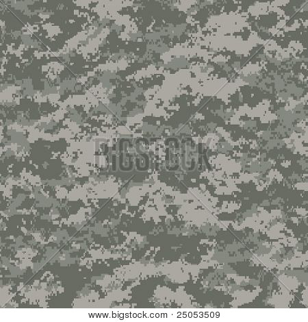 digital camouflage seamless patterns (universal palette)