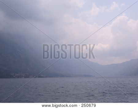 Clouds Over Kotor City