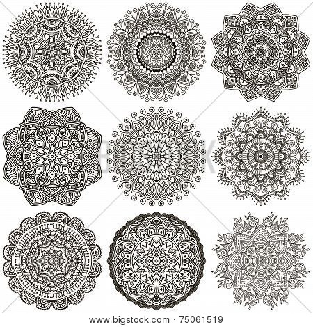 Mandala. Round Ornament Pattern