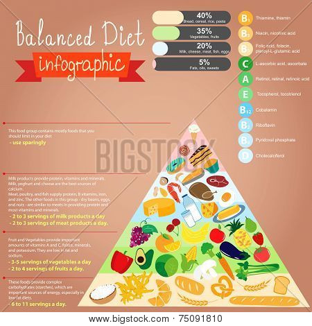 Health Food Infographic.