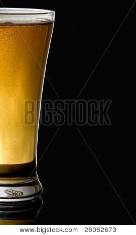  a glass of beer