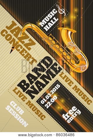 Jazz Concert Poster