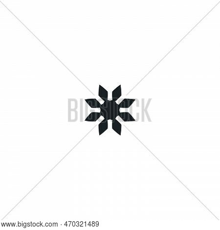 Snow Icon. Simple Style Shop Winter Big Sale Poster Background Symbol. Snow Brand Logo Design Elemen