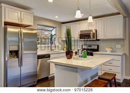 Nice Kitchen In Modern Home.