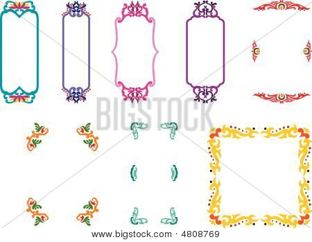 Sorten von orientalischen Frames