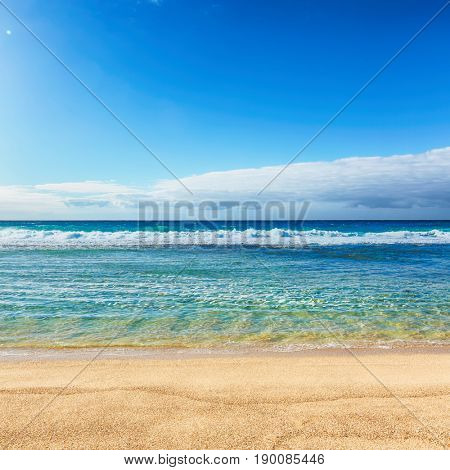 Amazing Gris-Gris beach at day time. Mauritius. 