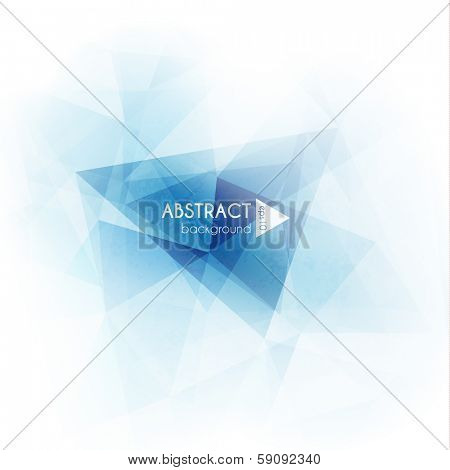 Abstract geometric triangles background  - eps10 vector