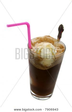 Root beer float