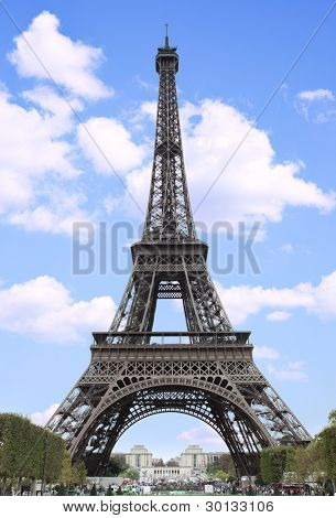 The Eiffel Tower in Paris, France