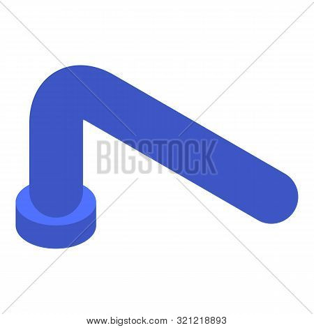 Ventilation Pipe Icon. Isometric Of Ventilation Pipe Vector Icon For Web Design Isolated On White Ba