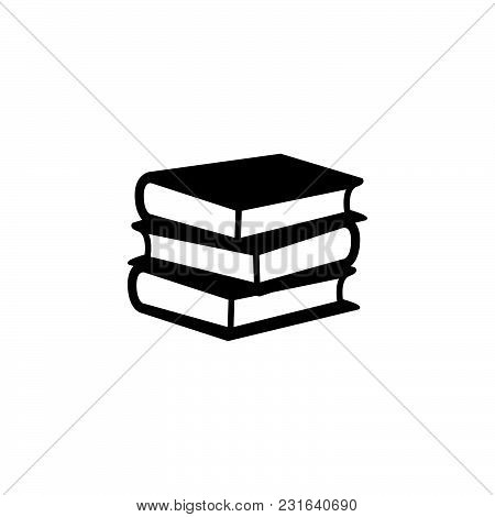 Book Icon Isolated On White Background. Book Icon Modern Symbol For Graphic And Web Design. Book Ico