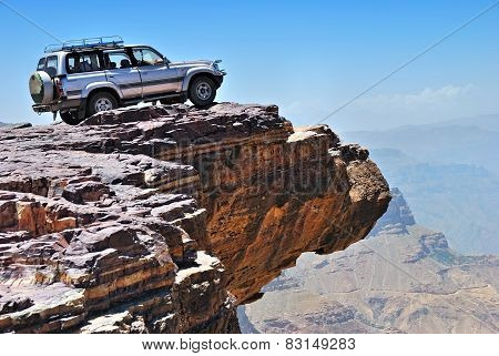 Vehicle Mountain Adventure Background