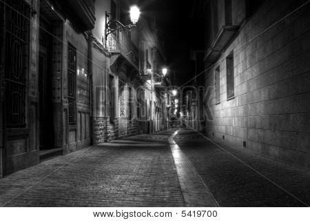 Alley At Night