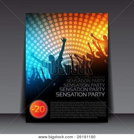 Colorful EPS10 design â Sensation Party - Vector Background