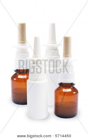 Bottles Of Nasal Spray