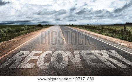 Recovery written on the road