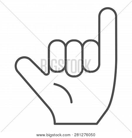 Hang Loose Gesture Vector & Photo (Free Trial) | Bigstock