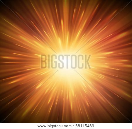 Background With Explosion