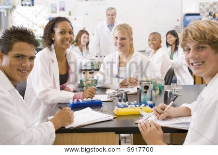 Students In Physics Class