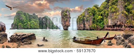 James Bond Island, Phang Nga, Thailand