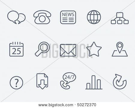 Web icons