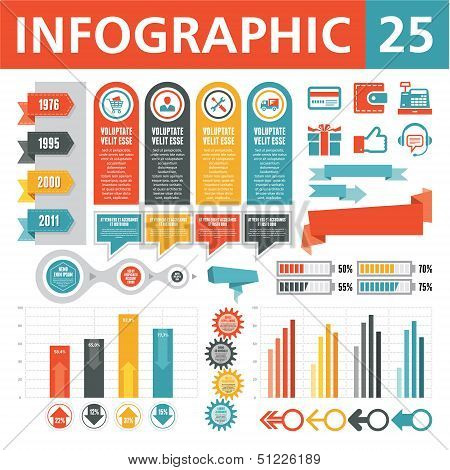 Infographics elemek