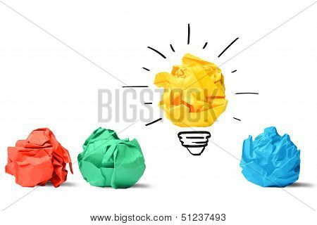 Idea And Innovation Concept