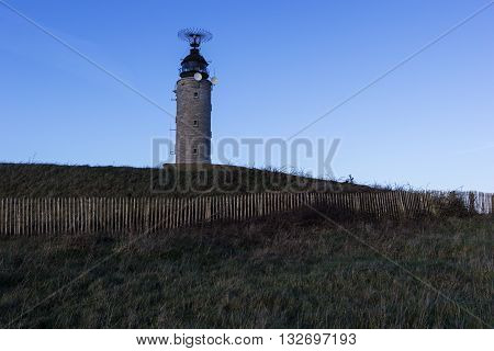 Cap Gris Nez Lighthouse in France in Europe