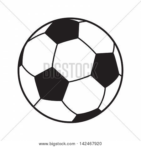 2020 Soccer ball isolated on white background. Football ball label. Soccer ball icon for Art, Print, web design, t-shirt design. Logo Sport Championship soccer goal icon vector illustration world cup tournament, competition