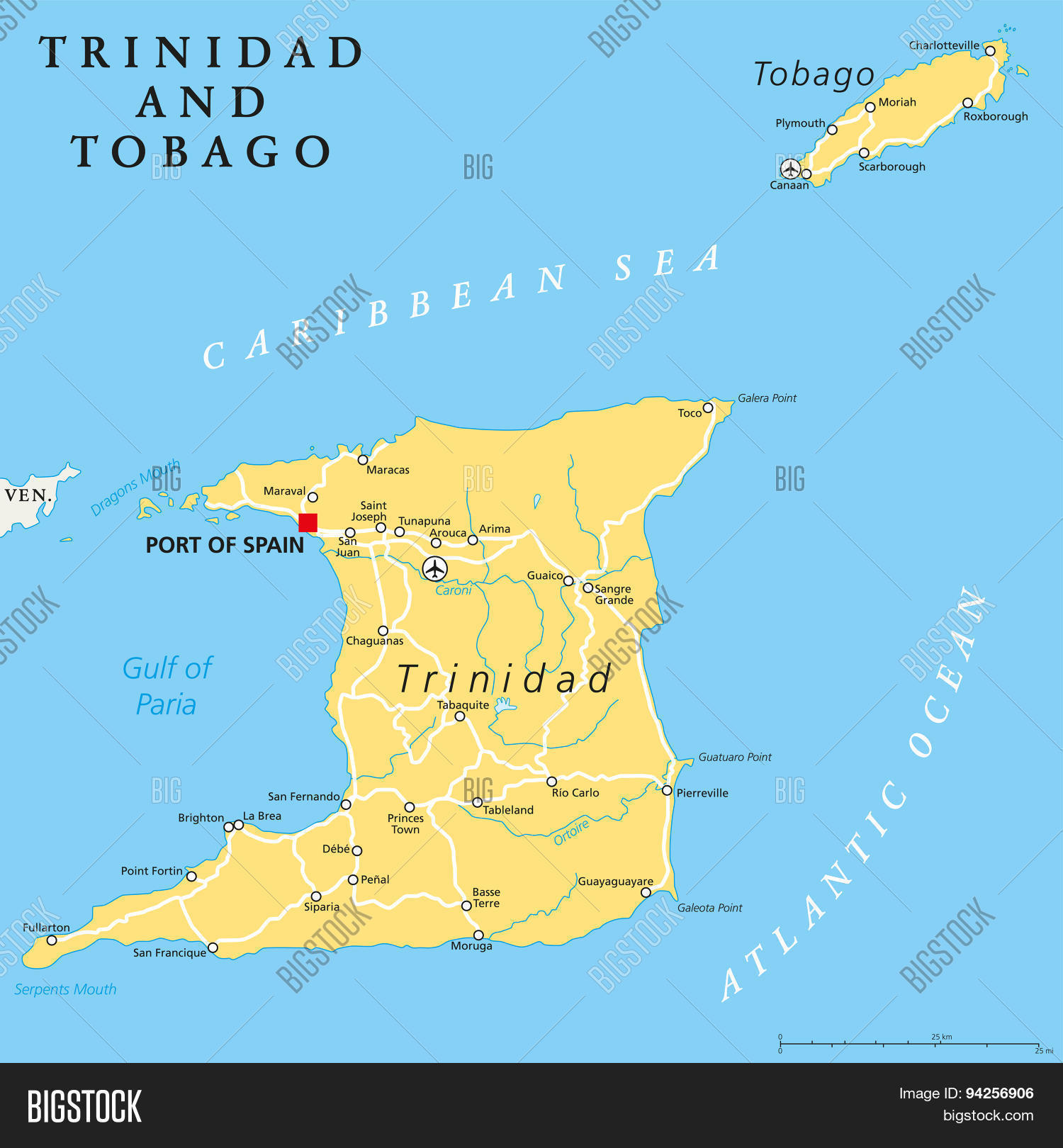 Trinidad Tobago Vector & Photo (Free Trial) | Bigstock