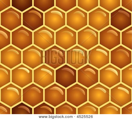 Honey Background Seamless