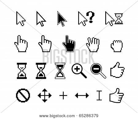 cursors icons