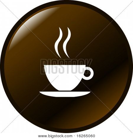 pulsante tazza caffè