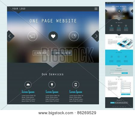 One Page Website Design