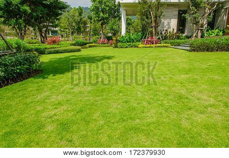 Landscaped Formal Garden,front yard with garden design,Peaceful Garden