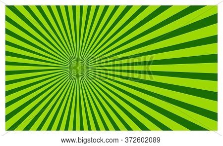 Vector Spiral Background, Green Color Spiral Isolated For Background, Spiral Background Vector Desig