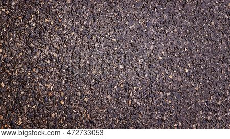 Wet Asphalt Is A Perfect Background With Space For Text Or Images. High Quality Photo.