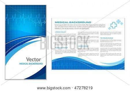 Abstract Background medico - modello Flyer