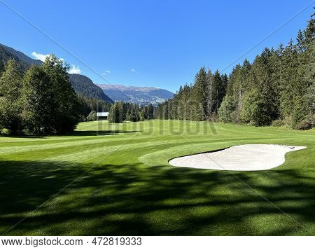 Alvaneu Bad Golf Club Or Golfplatz Alvaneu Bad In The Beautiful Alpine Valley Of The River Albula Or