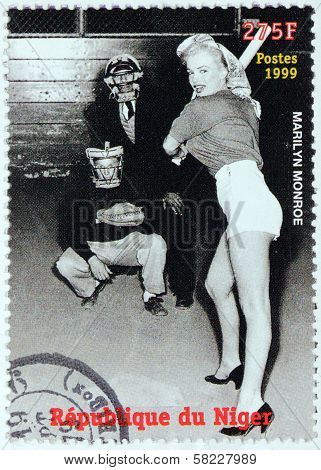 Marilyn Monroe - Niger Stamp #7