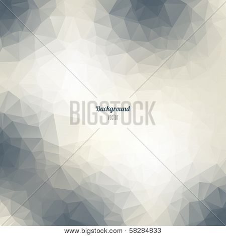 Geometric background with triangles.