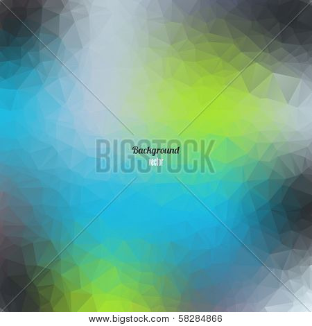 Geometric background with triangles.