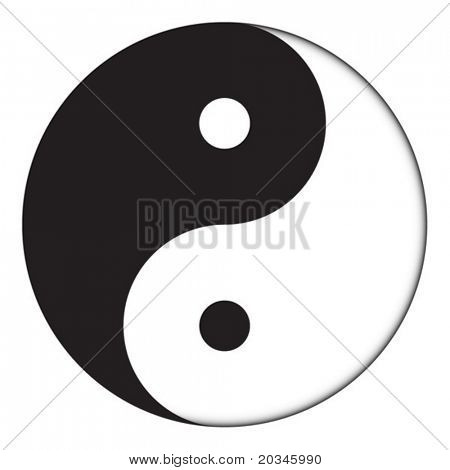 Ying Yang vektori esimerkki