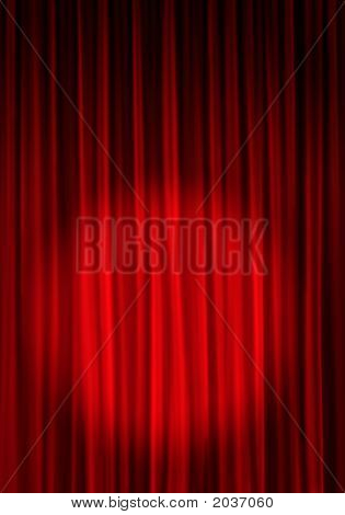 Theater Curtain Background