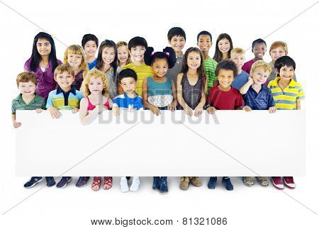 Children Kids Childhood Friendship Happiness Diversity Concept