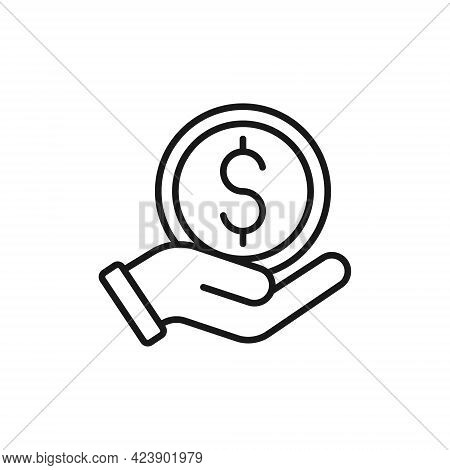 Money with Hand icon. Money icon. Money icon vector. Money Cash icon. Money cash vector. Money Vector. Dollar Money symbol. Money Logo. Money Sign. Dollar Money icon logo template. Money with Hand icon design for web, logo, sign, symbol, app UI