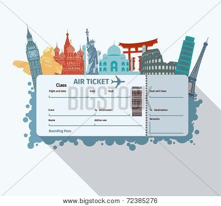 World landmarks ticket